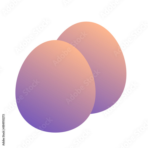 Editable eggs vector icon. Bakery, cooking, food, ingredients. Part of a big icon set family. Perfect for web and app interfaces, presentations, infographics, etc