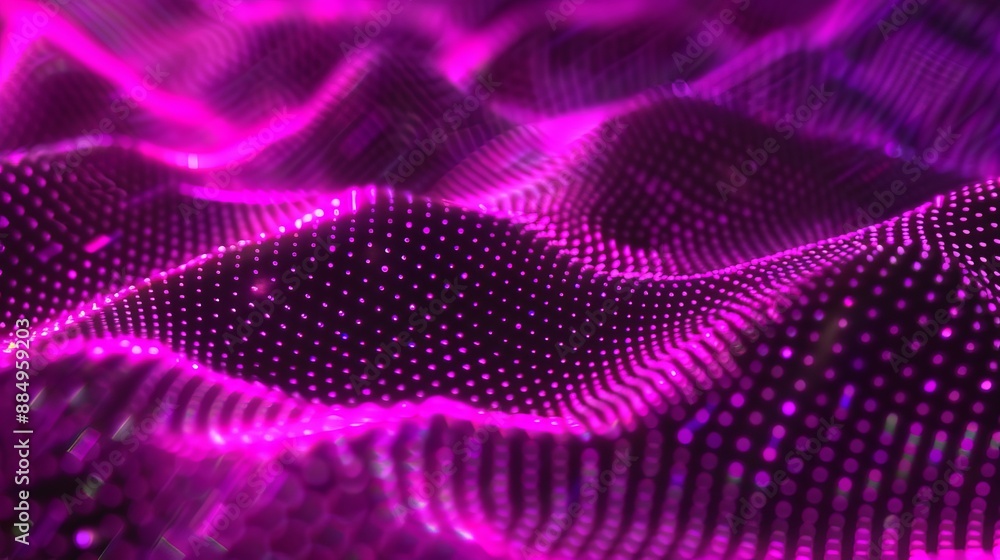 Abstract Waving Particle Technology Background Design: Fluid Wave of Moving Dots and Flowing Particles, High-Tech Visualization with Big Data Concept, Ideal for Technology and Data Science Themes Abstract Waving Particle Technology Background Design: Fluid Wave of Moving Dots and Flowing Particles, High-Tech Visualization with Big Data Concept, Ideal for Technology and Data Science Themes