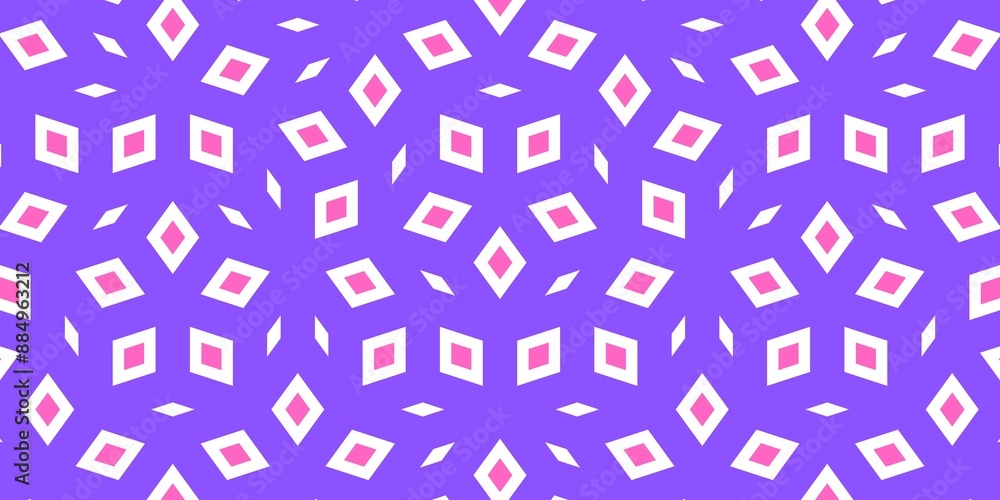 Geometric Seamless Pattern of Squares in Pink and Light Colors Geometric Seamless Pattern of Squares in Pink and Light Colors