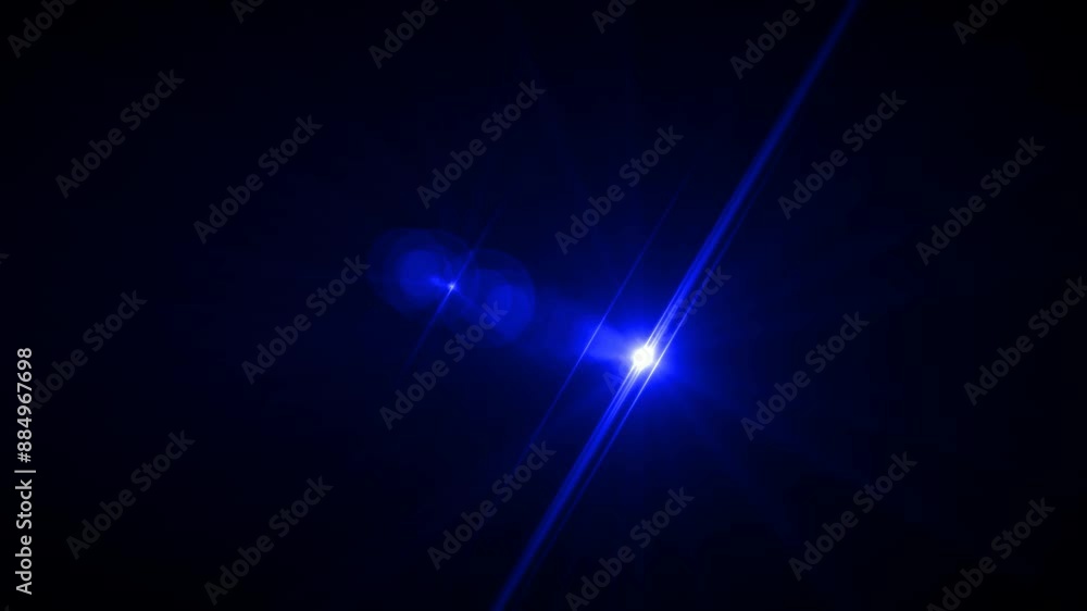 Blue optical lens flares rays effect. and optical light space lens. Blue optical lens flares rays effect. and optical light space lens.