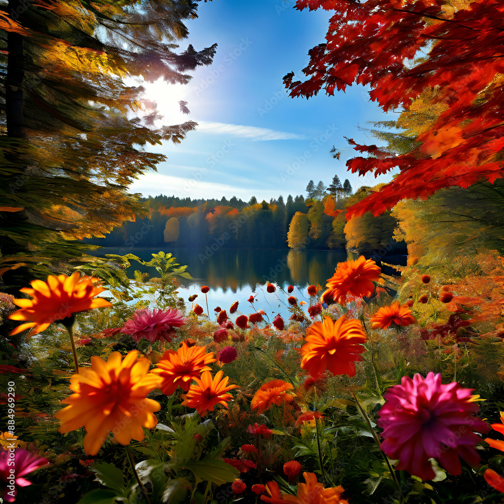 autumn in the forest
