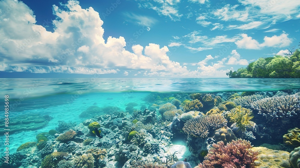Coral island wallpaper Coral island wallpaper