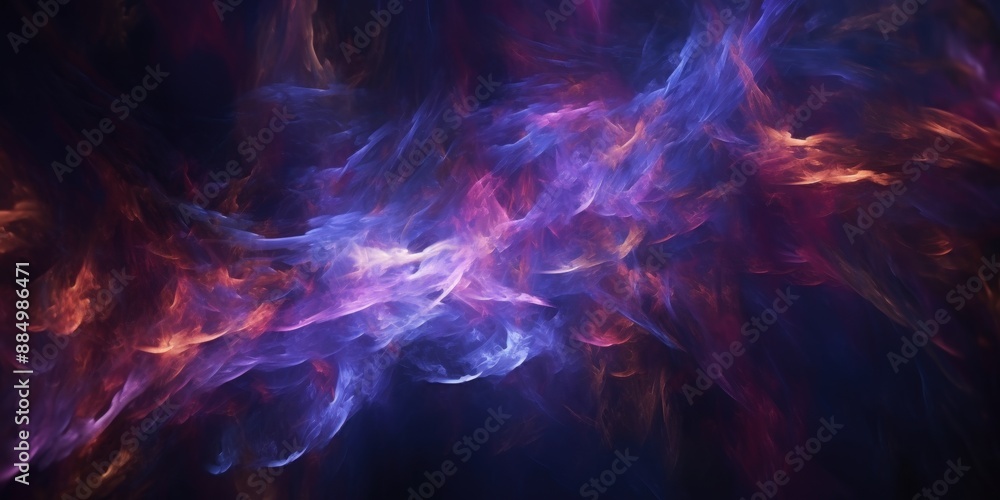 Obraz premium Abstract Cosmic Clouds