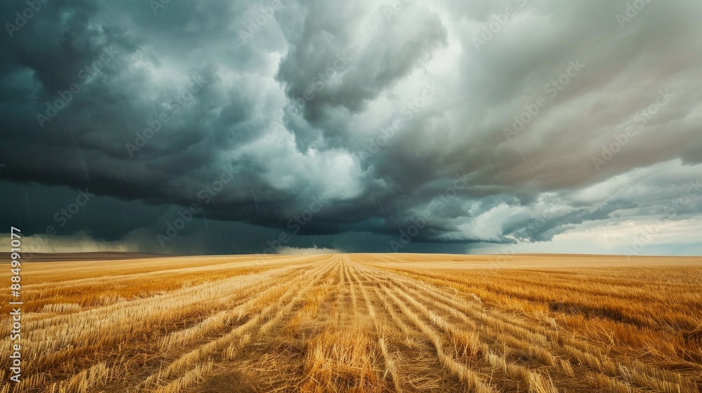 widely field, mountain and cloud in dramatic widely field, mountain and cloud in dramatic