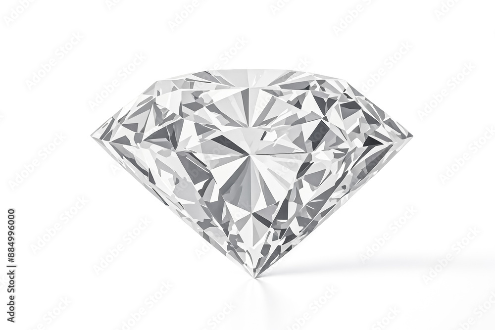 Diamond isolated on white background Diamond isolated on white background