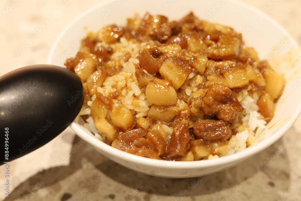 Taiwanese braised pork rice Taiwanese braised pork rice