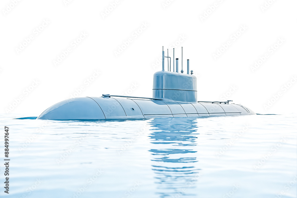 Fototapeta premium Submarine in the ocean