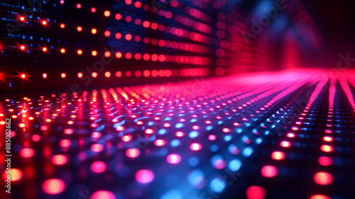 Wallpaper Mural background digital colorful of equalizer for music Torontodigital.ca