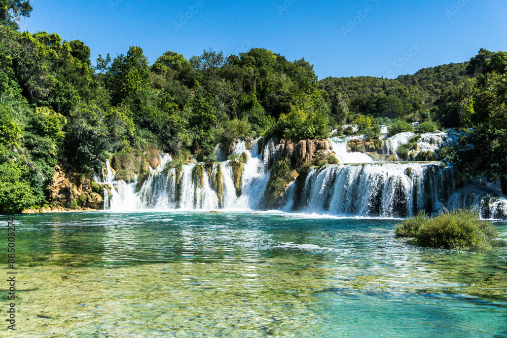 Fototapeta premium Krka Waterfalls Beauty