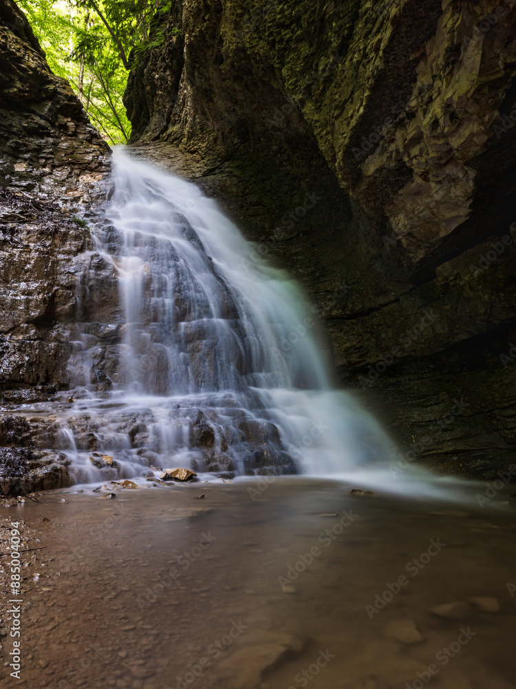 Nihaloy waterfalls, Chechnya Nihaloy waterfalls, Chechnya