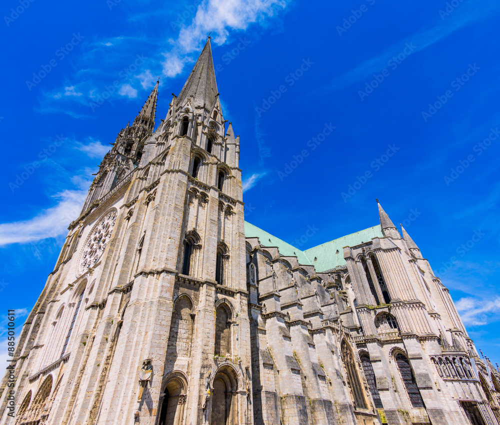 Fototapeta premium Cathédrale Notre-Dame de Chartres