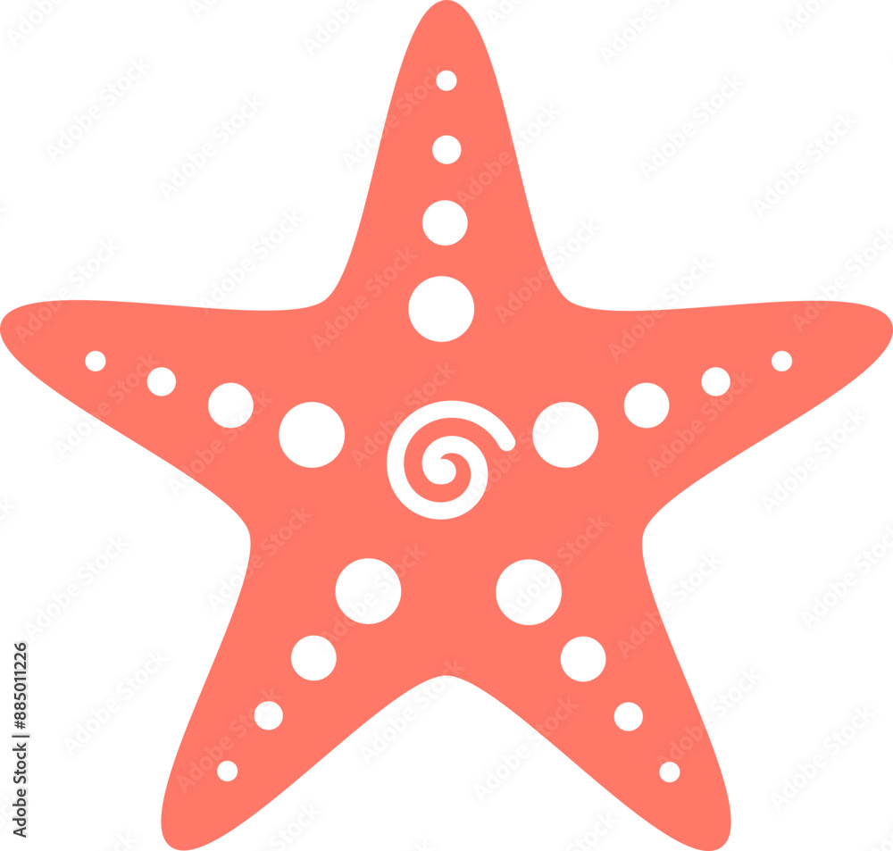 Starfish - Sea Animal Vector Graphic Starfish - Sea Animal Vector Graphic