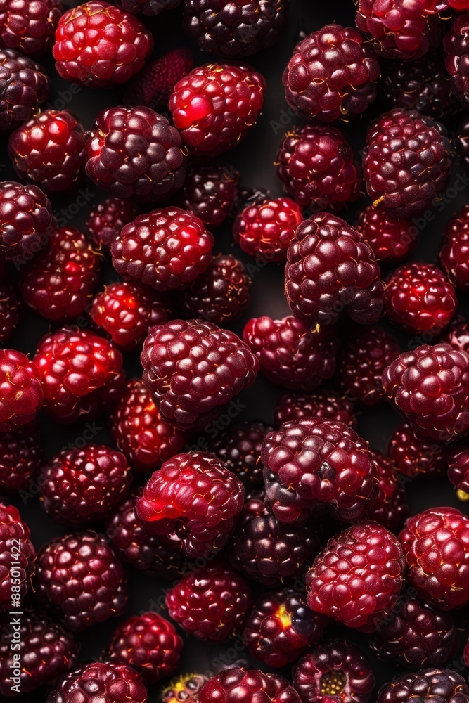 Marionberry texture background, subgenus Rubus fruits pattern, many blackberry cultivar mockup Marionberry texture background, subgenus Rubus fruits pattern, many blackberry cultivar mockup