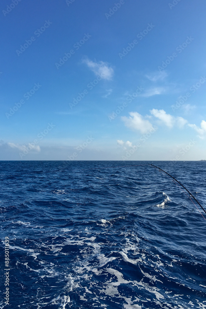 Obraz premium blue sky and sea