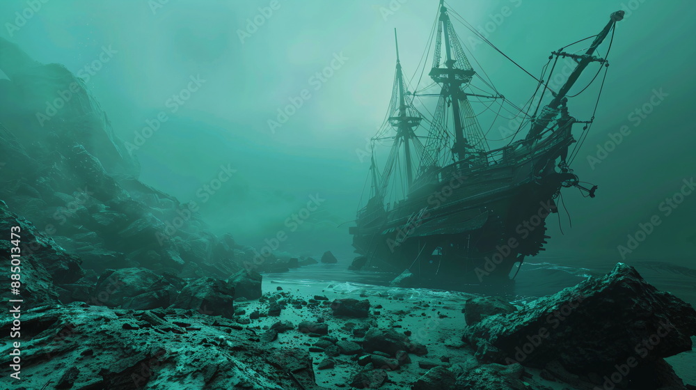 Obraz premium ship wreck