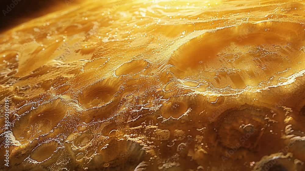 Sun surface taken from a space satellite camera