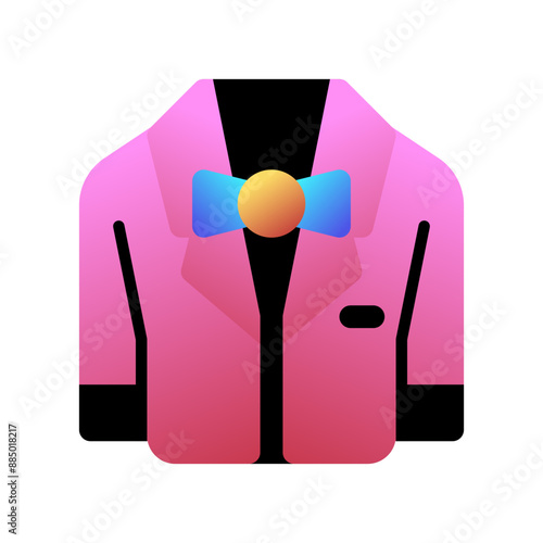 Editable wedding suit vector icon. Wedding, valentine, love, celebration. Part of a big icon set family. Perfect for web and app interfaces, presentations, infographics, etc