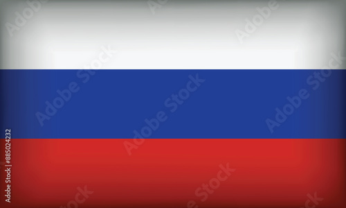RUSSIA Flag with Original color