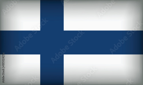 FINLAND Flag with Original color