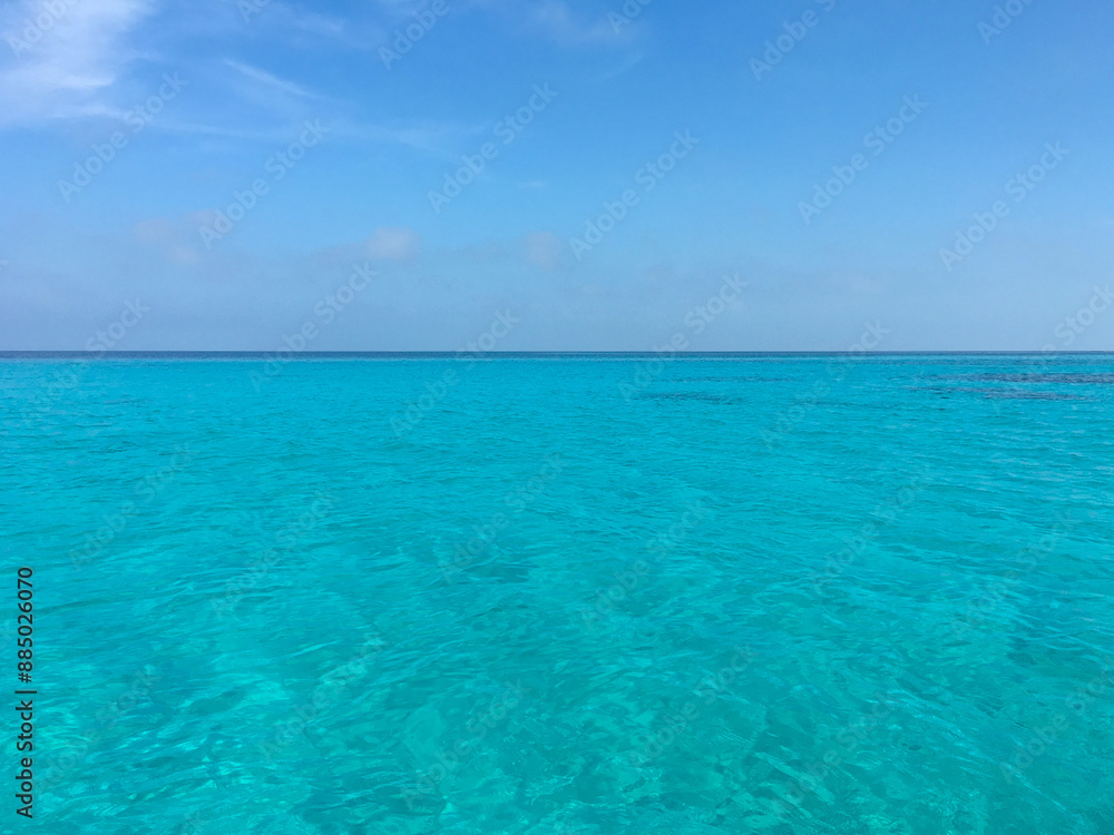 beach with blue sky and clouds beach with blue sky and clouds