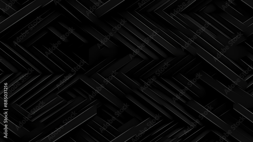 Dark black Geometric grid background Modern dark abstract texture Seamless pattern. Dark black Geometric grid background Modern dark abstract texture Seamless pattern.