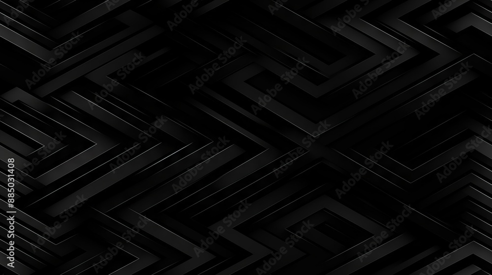 Dark black Geometric grid background Modern dark abstract texture Seamless pattern. Dark black Geometric grid background Modern dark abstract texture Seamless pattern.