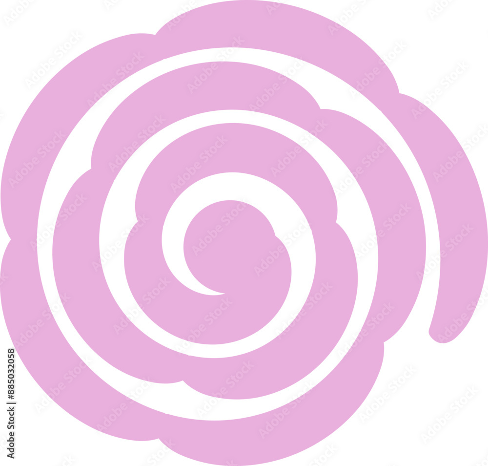 Rolled Flower, Paper Flower, 3D Flower Template Rolled Flower, Paper Flower, 3D Flower Template
