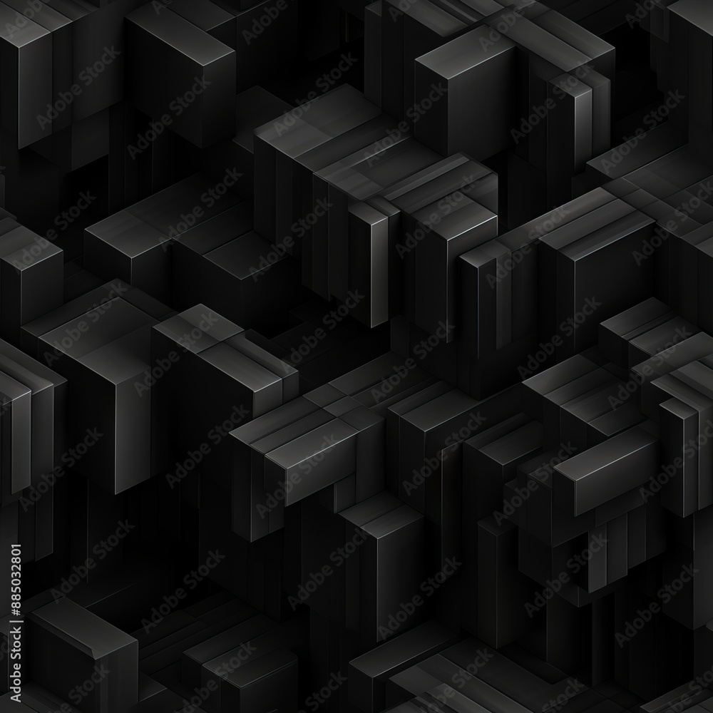 Dark black Geometric grid background Modern dark abstract texture Seamless pattern. Dark black Geometric grid background Modern dark abstract texture Seamless pattern.