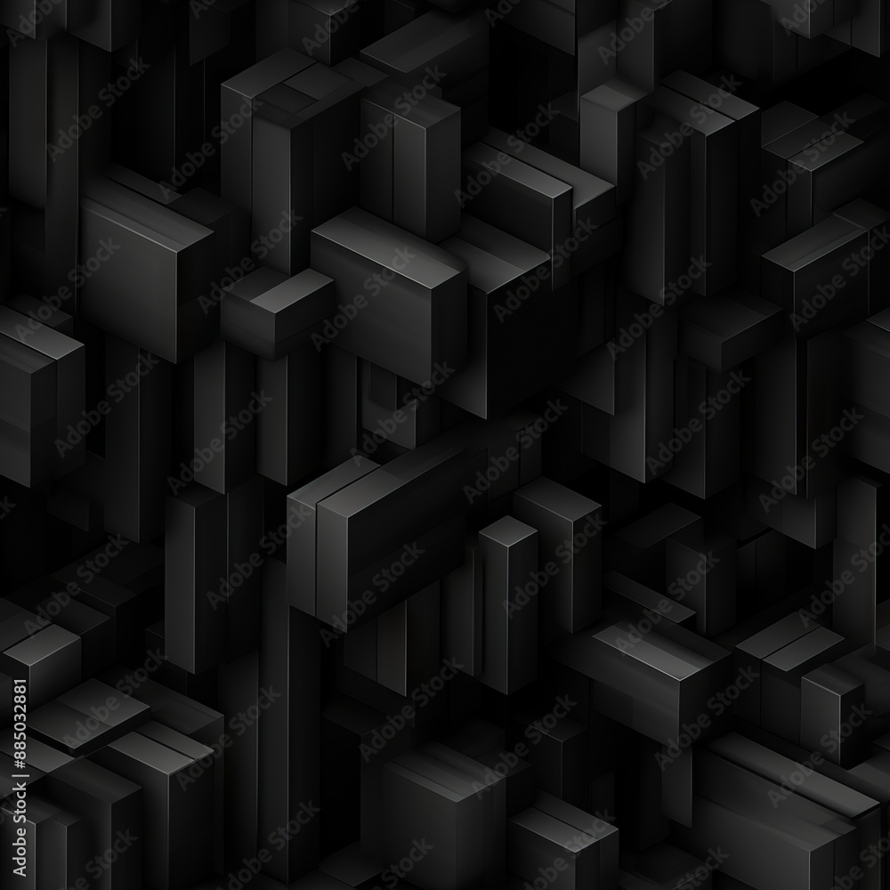 Dark black Geometric grid background Modern dark abstract texture Seamless pattern. Dark black Geometric grid background Modern dark abstract texture Seamless pattern.