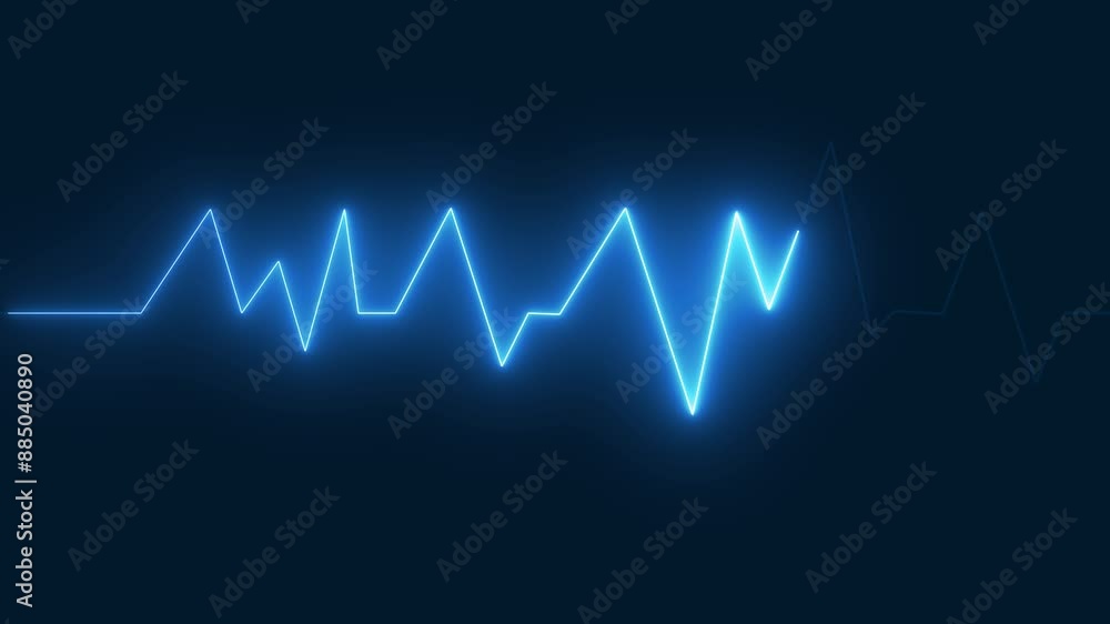 Heartbeat signal icon animation
video with Neon light . Heartbeat signal icon animation
video with Neon light .