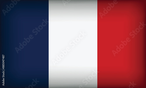 FRANCE Flag with Original color