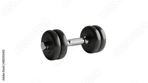 Dumbells, rubber.