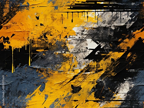 An abstract striped pattern...