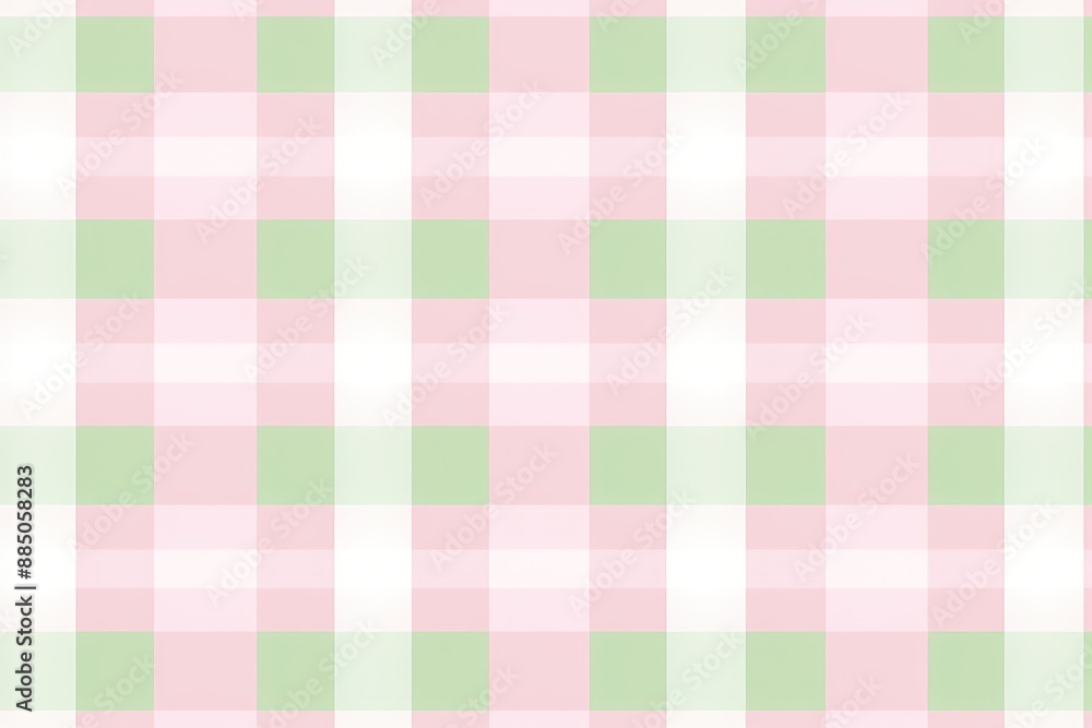 Pink and white pattern plaid tablecloth. Pink and white pattern plaid tablecloth.