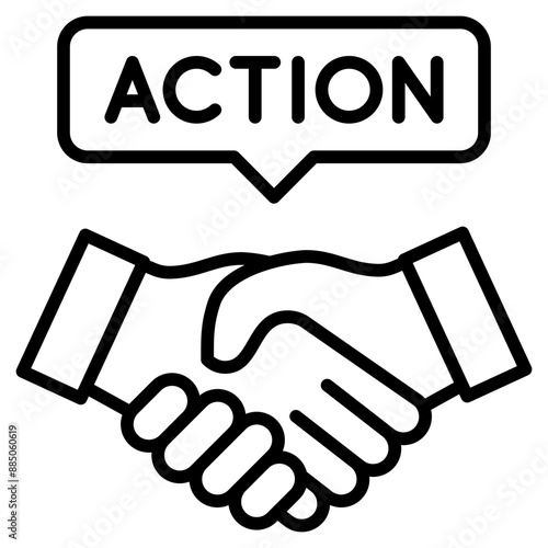 Commit to Action icon