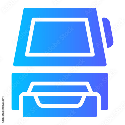 cashier Gradient icon