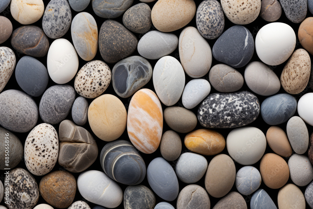 Processed collage of sea shore pebbles texture. Background for banner, backdrop or texture Processed collage of sea shore pebbles texture. Background for banner, backdrop or texture