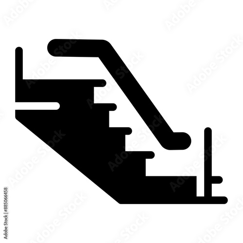 escalator Solid icon