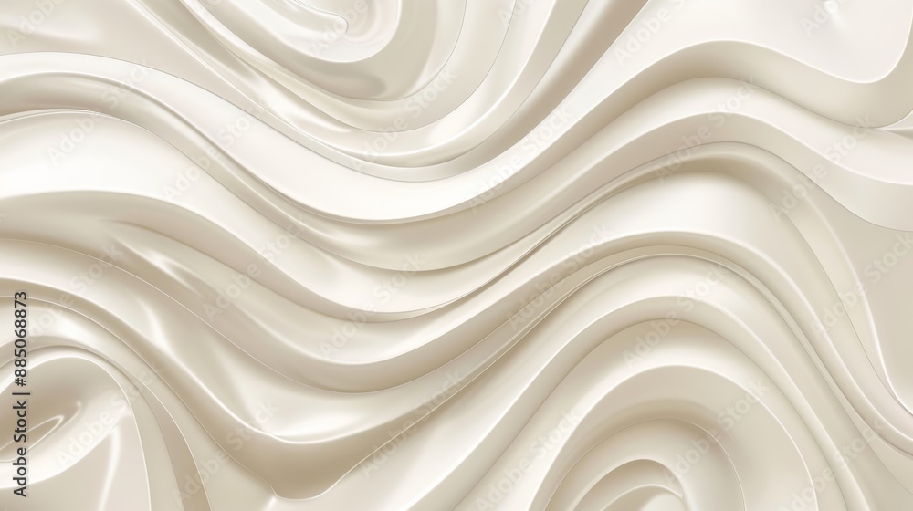 Obraz premium The smooth transitions and gentle curves evoke a sense of elegance. 