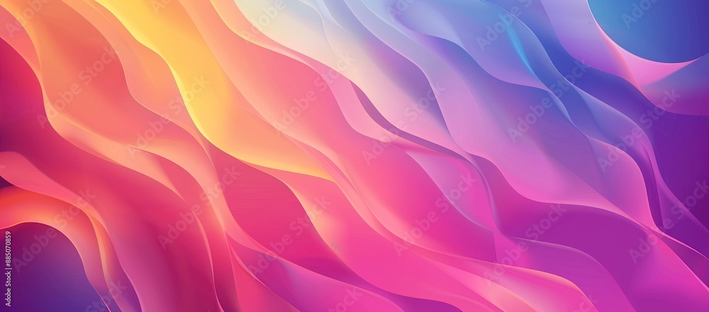 Fototapeta premium Abstract Swirling Gradient Background