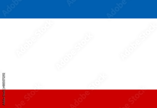 Republic of Crimea flag illustrator country flags
