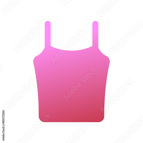 Editable tank top, spaghetti strap vector icon. Clothing, fashion, apparel. Part of a big icon set family. Perfect for web and app interfaces, presentations, infographics, etc