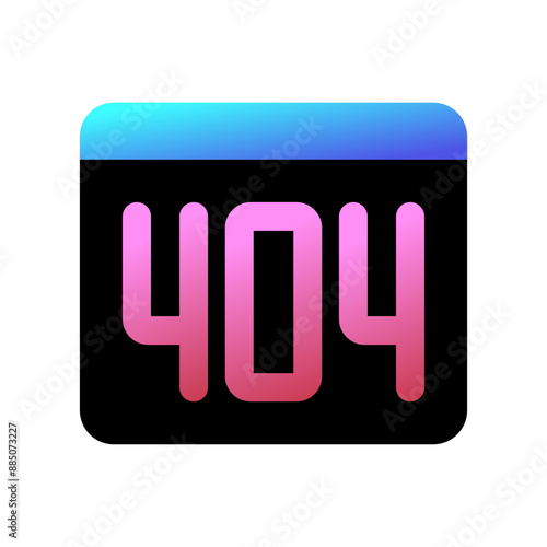 Editable 404 error, page not found vector icon. Part of a big icon set family. Perfect for web and app interfaces, presentations, infographics, etc