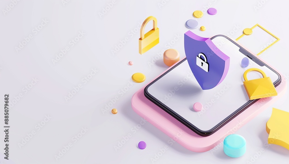 Mobile Security and Data Protection Concept Mobile Security and Data Protection Concept