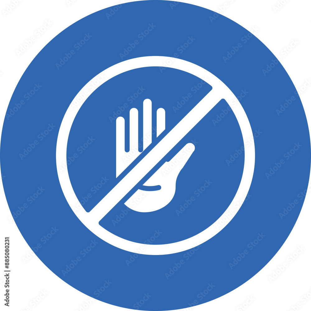 No entry icon glyph circle icon No entry icon glyph circle icon