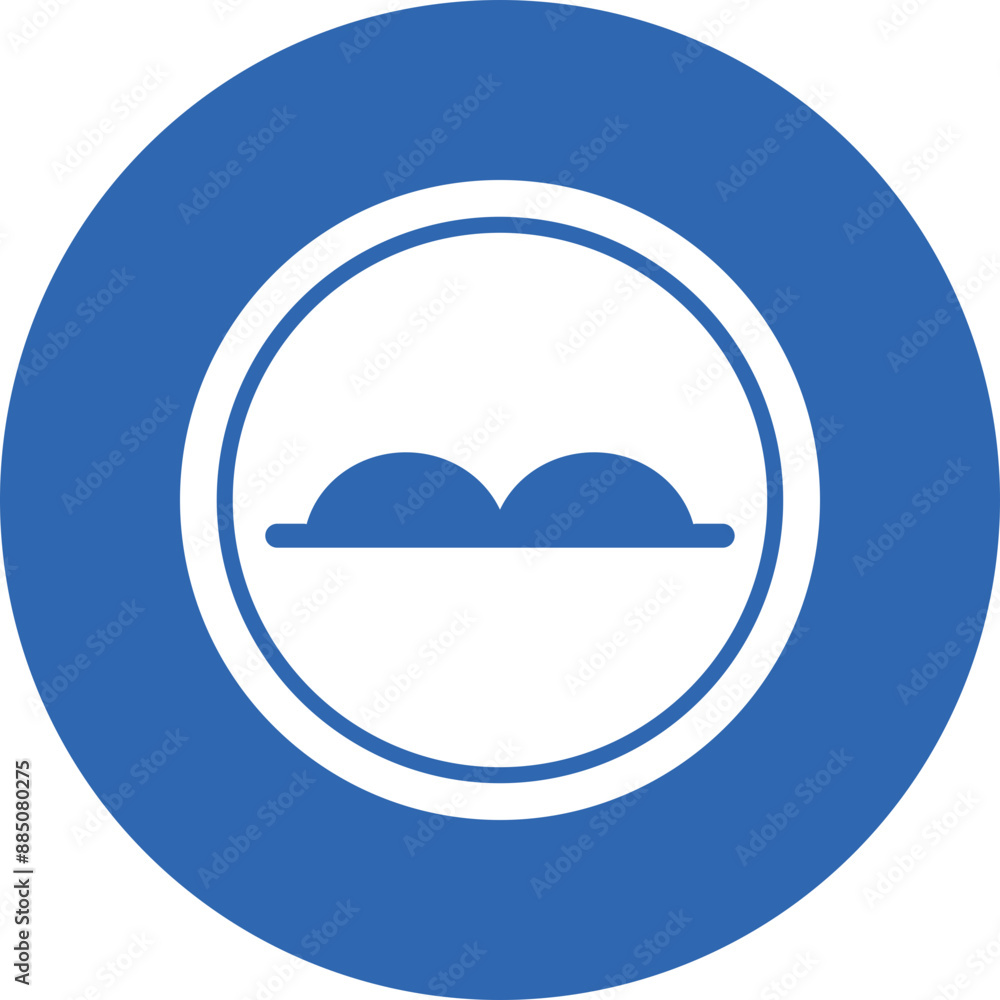 Hump icon glyph circle icon Hump icon glyph circle icon