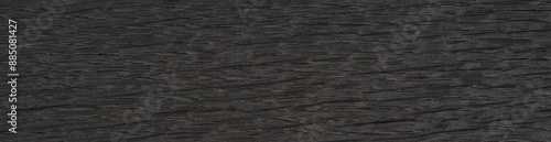 Wallpaper Mural Dark gray stained oak veneer with a horizontal saw cut grain texture Torontodigital.ca