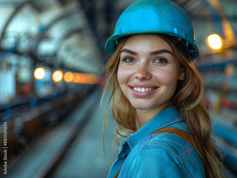 Portraits of Female Engineers and Technicians in Industrial Settings Celebrating Diversity and Strength in the Modern Workforce with Women in Engineering, Construction, and Technology Portraits of Female Engineers and Technicians in Industrial Settings Celebrating Diversity and Strength in the Modern Workforce with Women in Engineering, Construction, and Technology