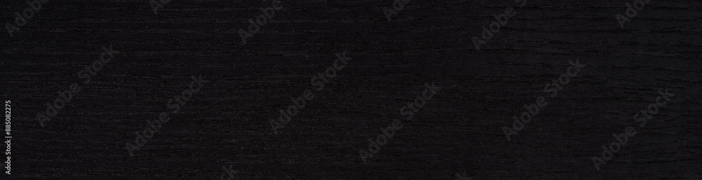 Luxurious black ash veneer with distinctive wood grain and textured surface