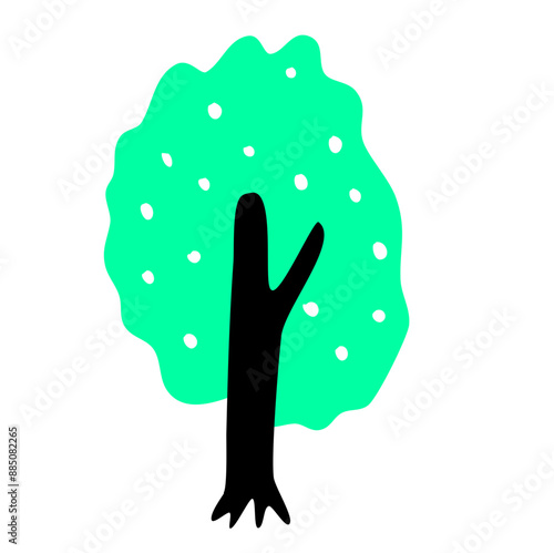 Scandanavian tree Illustration